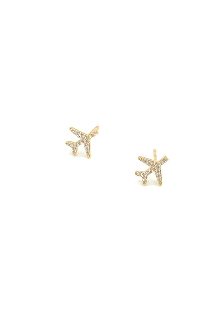 Pavé Plane Studs