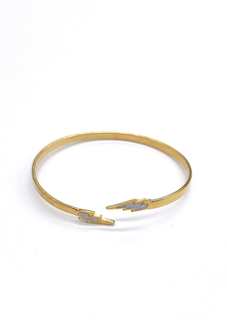 Gold Lightning Bolt Bracelet