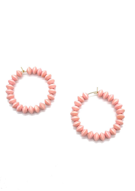 Evelyn's Pink Hoops