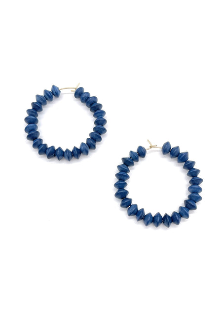 Cobalt Blue Hoops