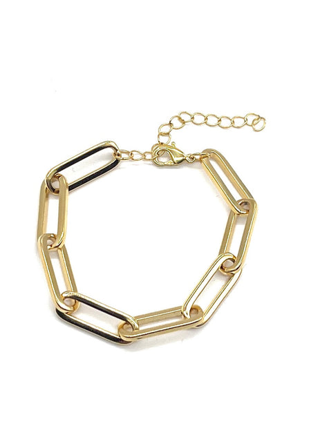 Gold Chain Link Bracelet