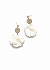 Fiesta Pink Flower Dangles