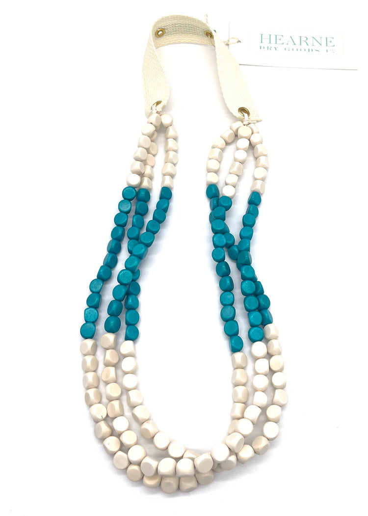 Turquoise Tricut Necklace