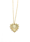 Sunshine Heart Chain Necklace