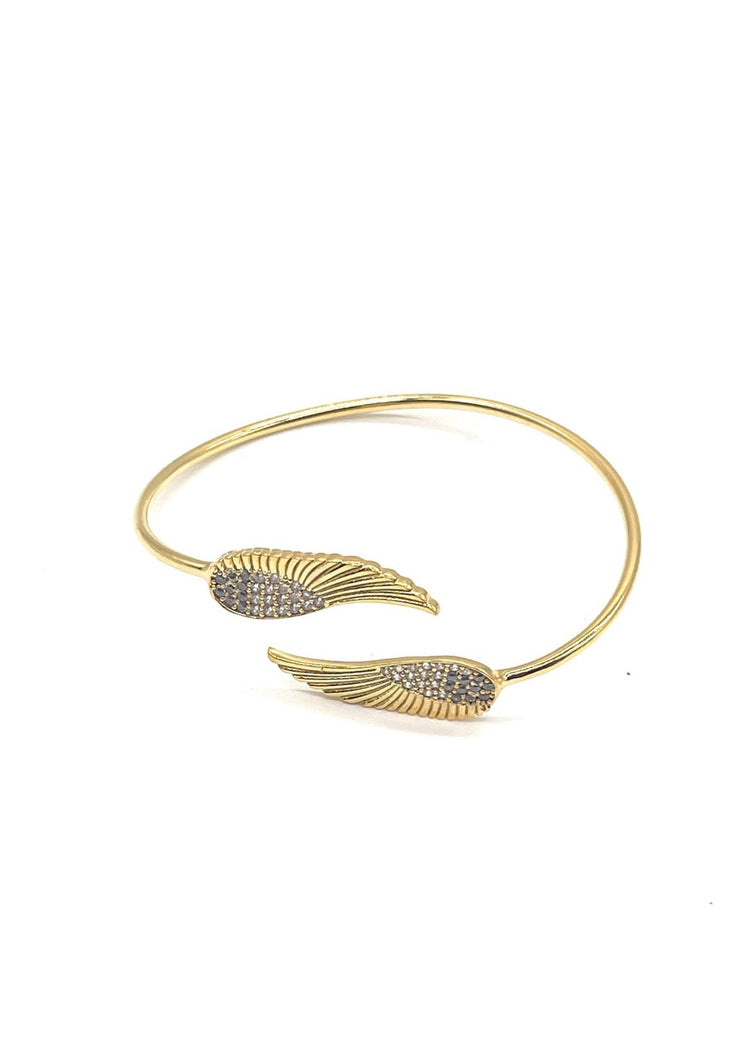 Gold Angel Wing Bracelet