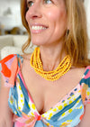 Yellow Buttercup Necklace
