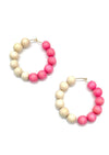 Sweet Pink Hoops