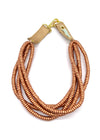 Copperstone Rondelle Necklace