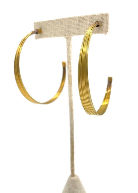 Brass Hoops