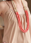 Coral Calypso Necklace